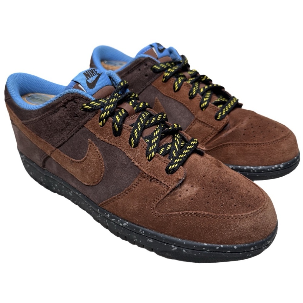 Nike Vintage Dunk Low Premium 304714-228 Brown Suede Sneakers Men’s 8.5